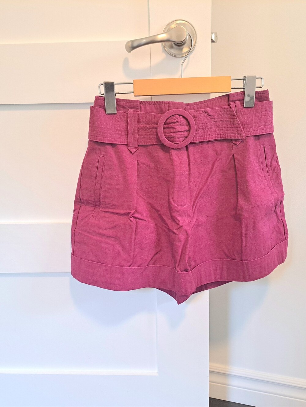 Plum-colored Rome Shorts - Picture 4 of 5